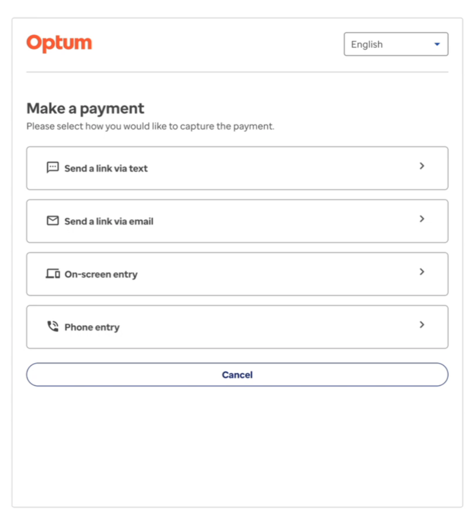 Channel Selection Screen